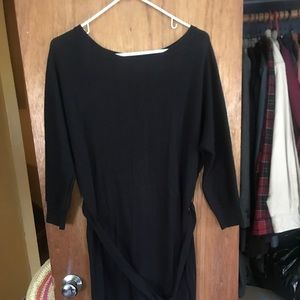 Knit Belted Dress Old Navy Size Black Size L
